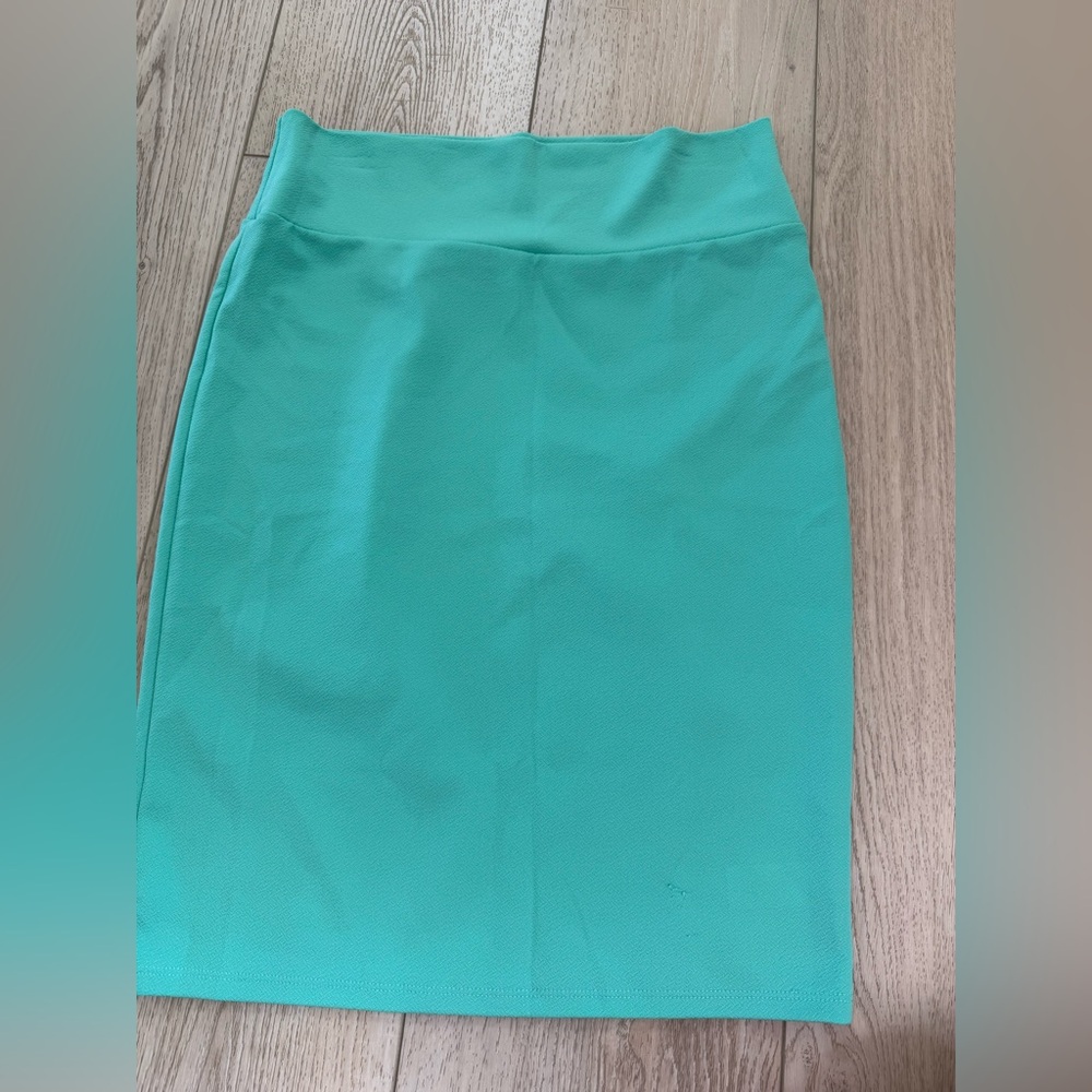 NEW Lularoe Mint Green Skirt Large
